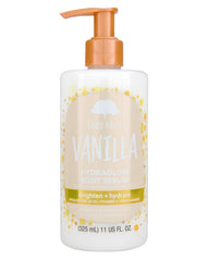 Tree Hut front packaging showing bottle and label with brightening benefits