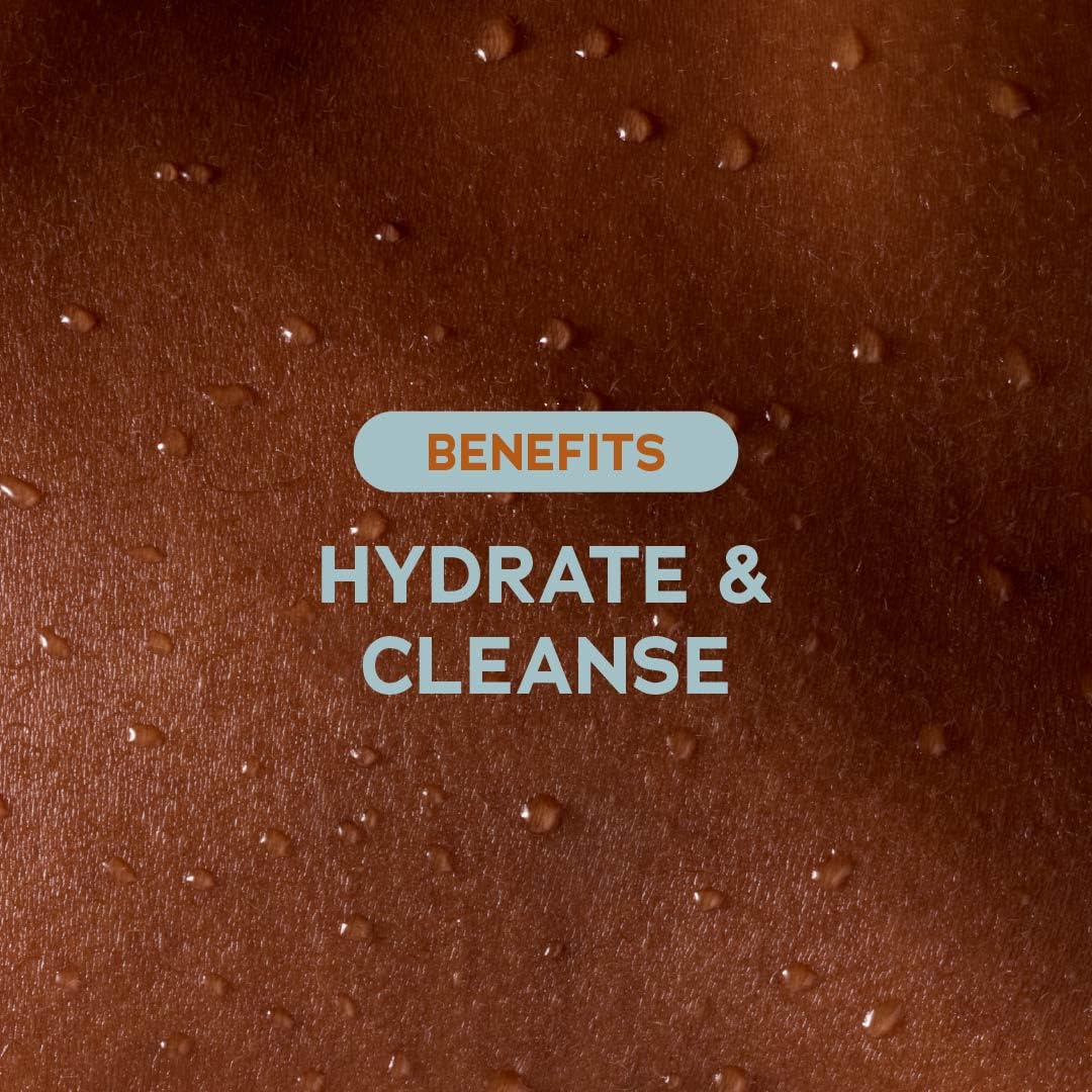 Tree Hut bottle in shower spa scene promoting relaxing self-care benefit