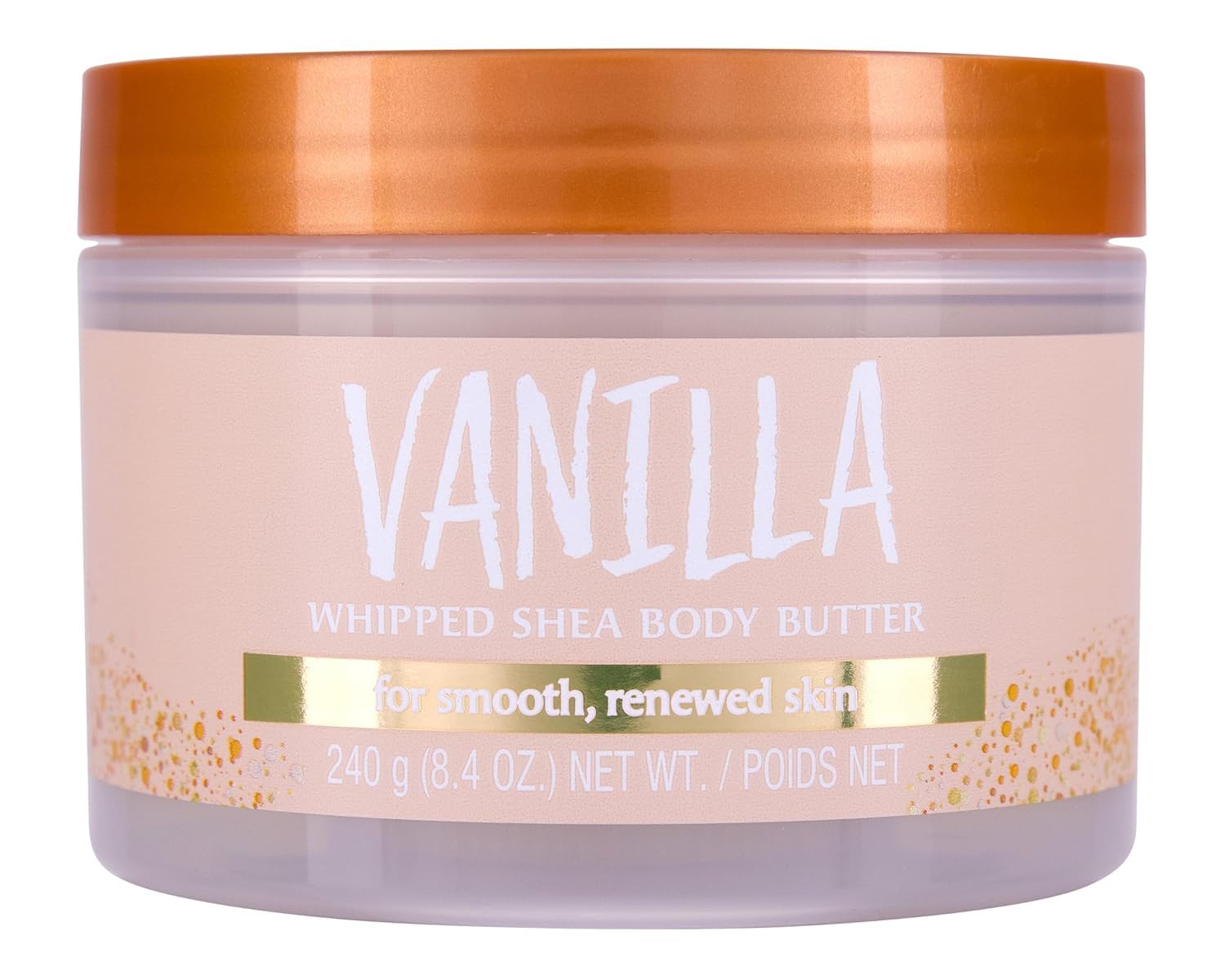 Tree Hut jar front view showing compact hydrating body butter