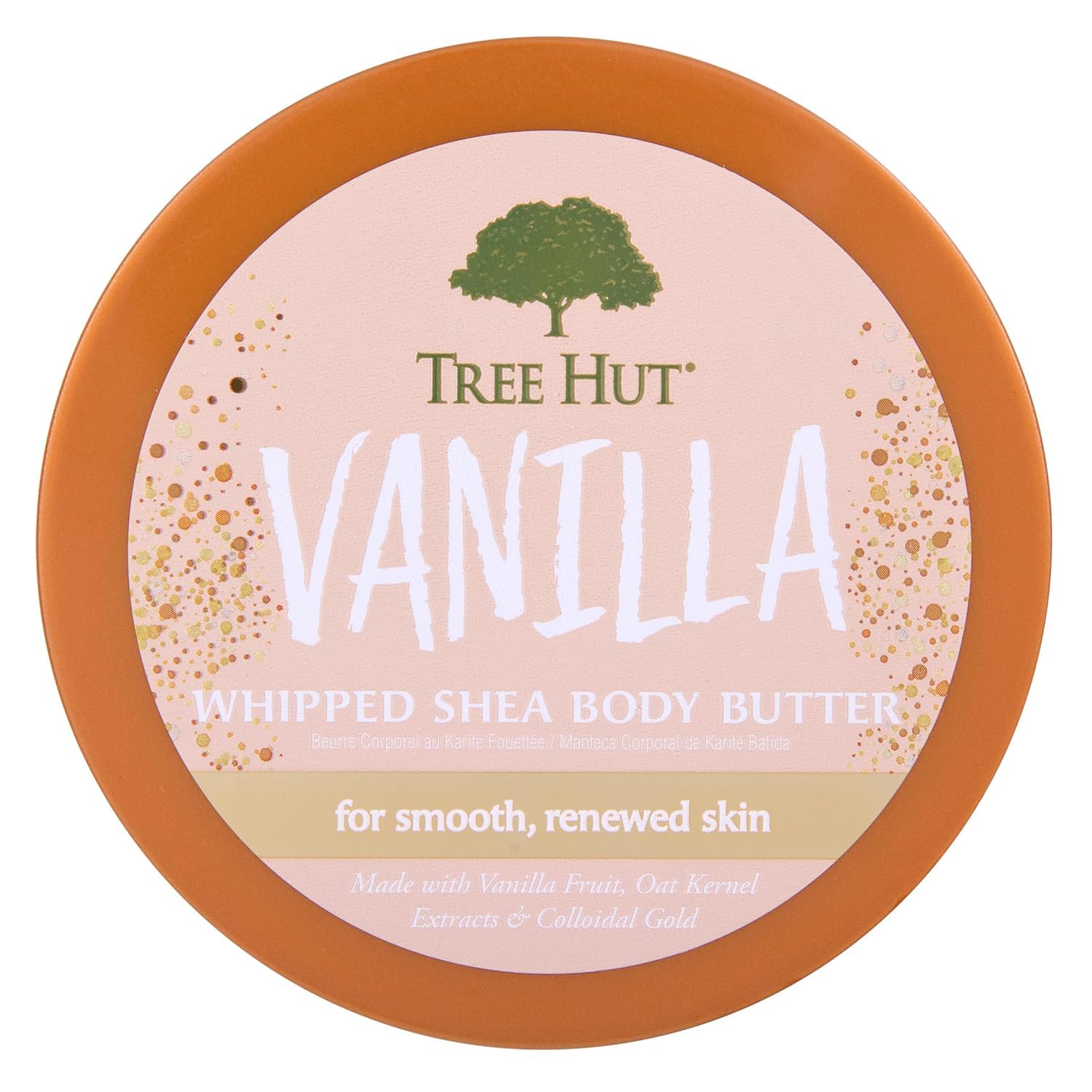 Tree Hut open jar whipped texture highlighting airy, fast-absorbing cream