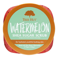 Tree Hut close-up of scrub texture with sugar crystals for gentle exfoliation