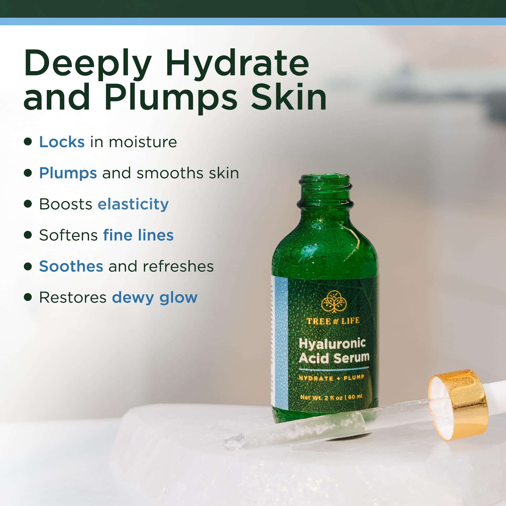 Tree of Life bottle next to vitamin E capsule highlighting antioxidant support