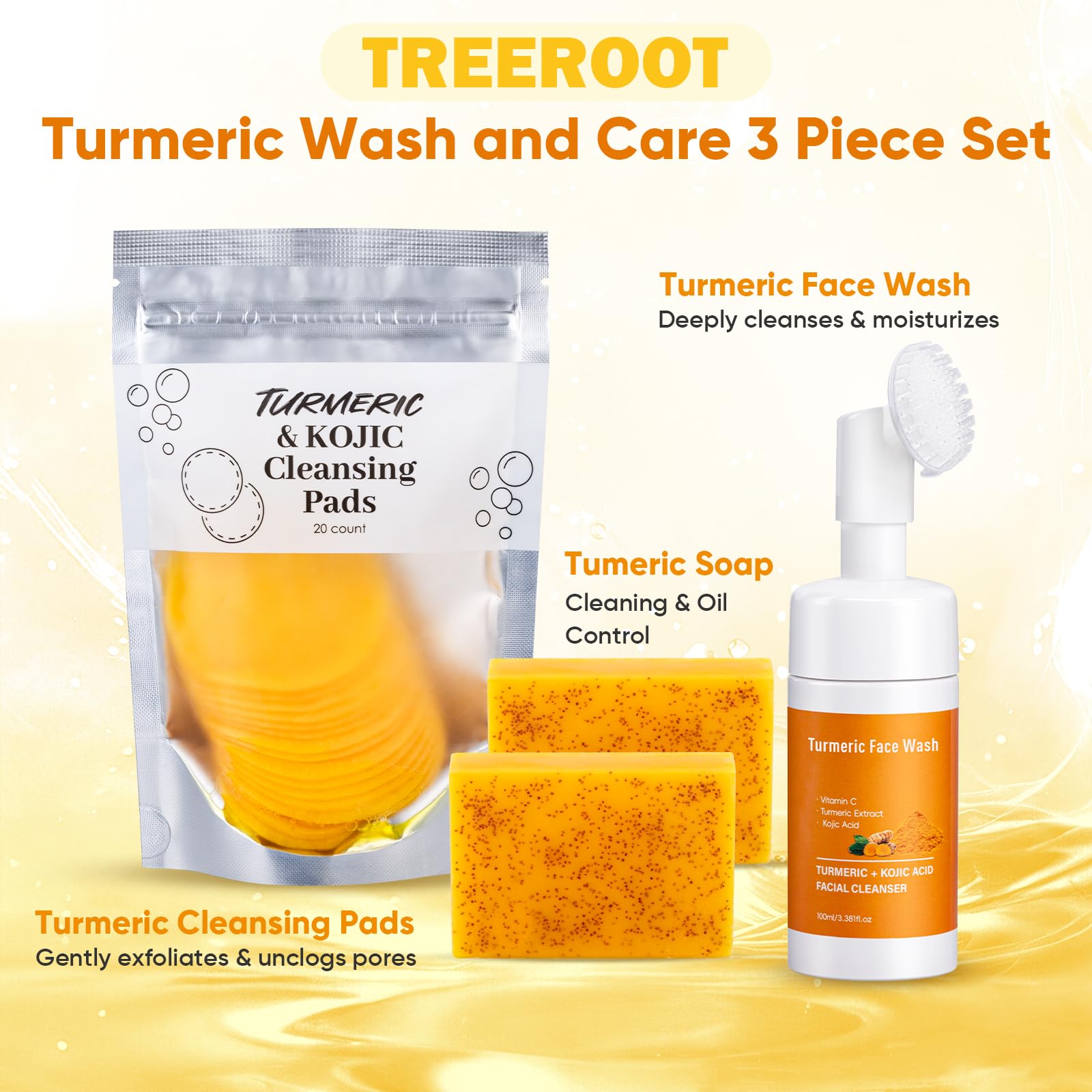 Treeroot soap bar close-up texture highlighting creamy nourishing lather