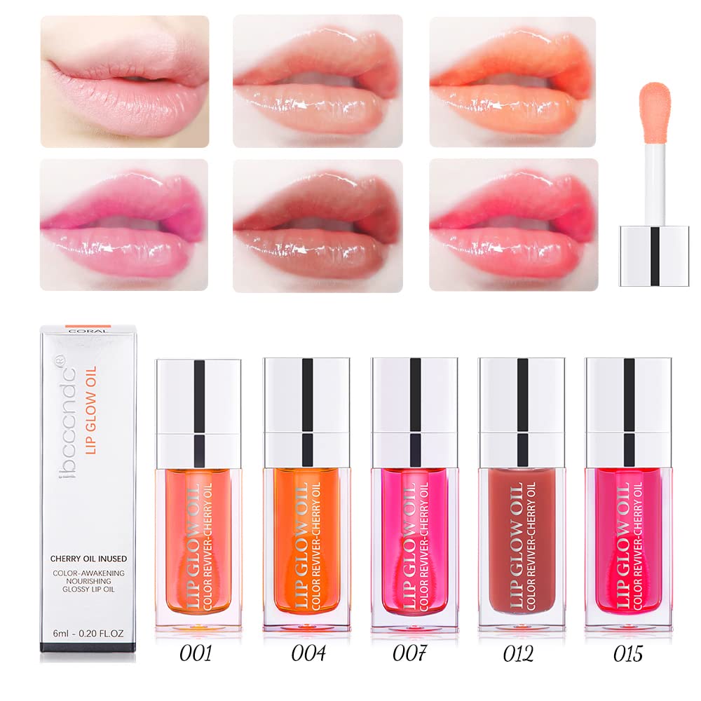 TrendyNow lip oil open applicator demonstrating smooth, non-sticky application
