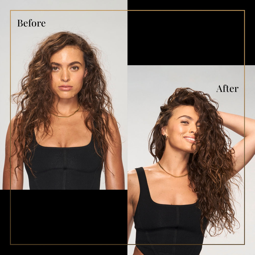 TRESemmé lightweight oil texture on hand showing non-greasy finish