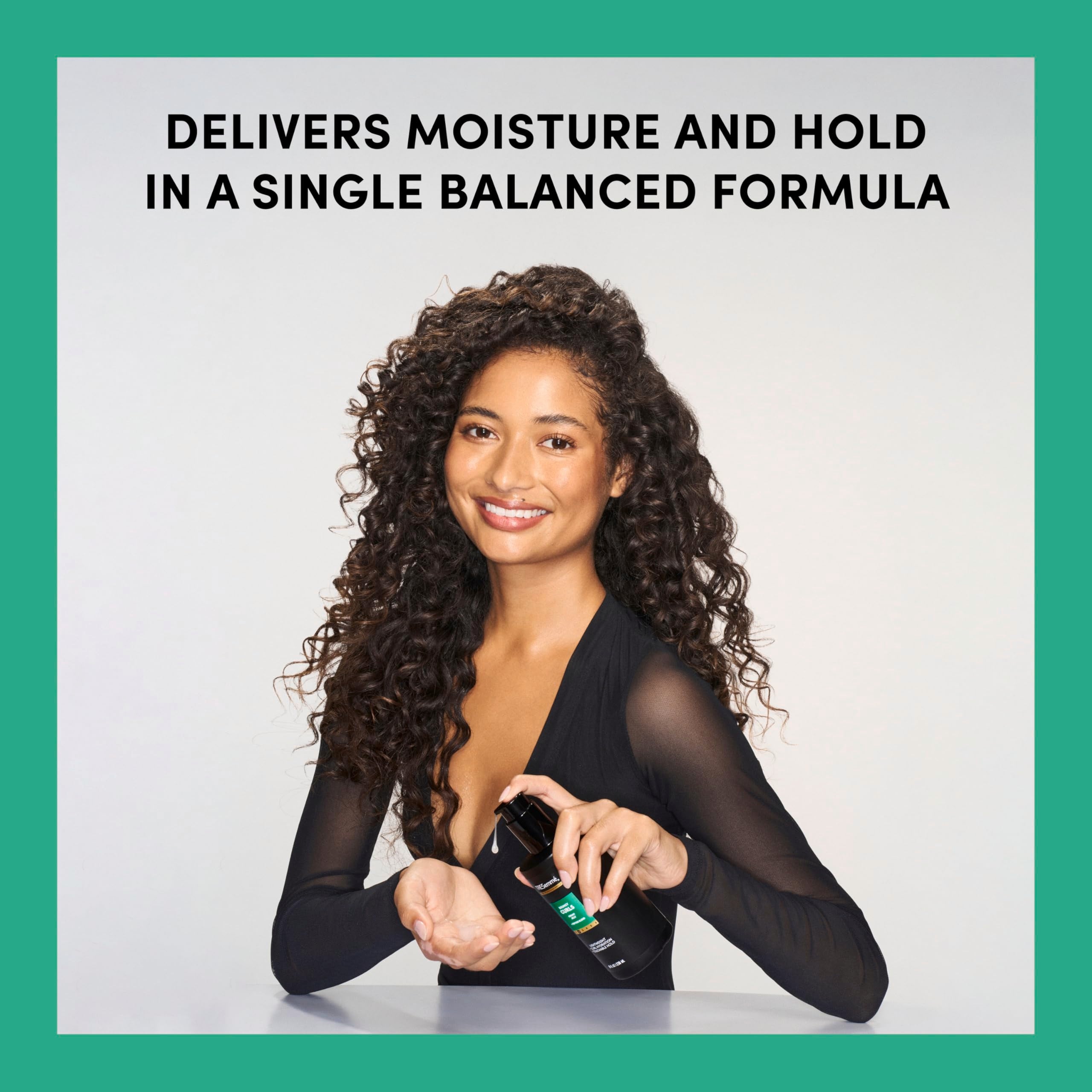 TRESemmé styled curls with diffuser for bouncy, frizz-controlled finish