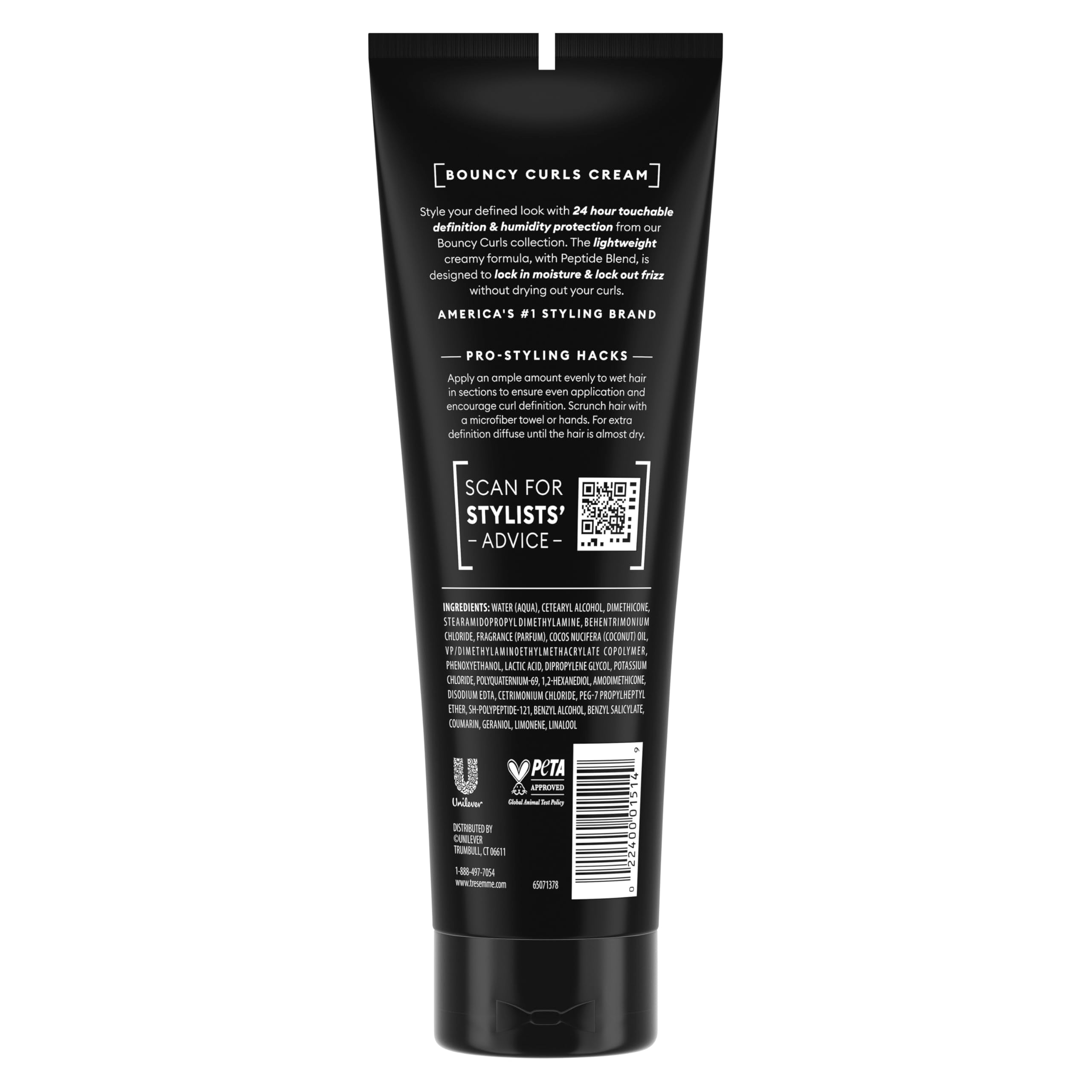 TRESemmé pump dispensing cream for controlled application and less waste