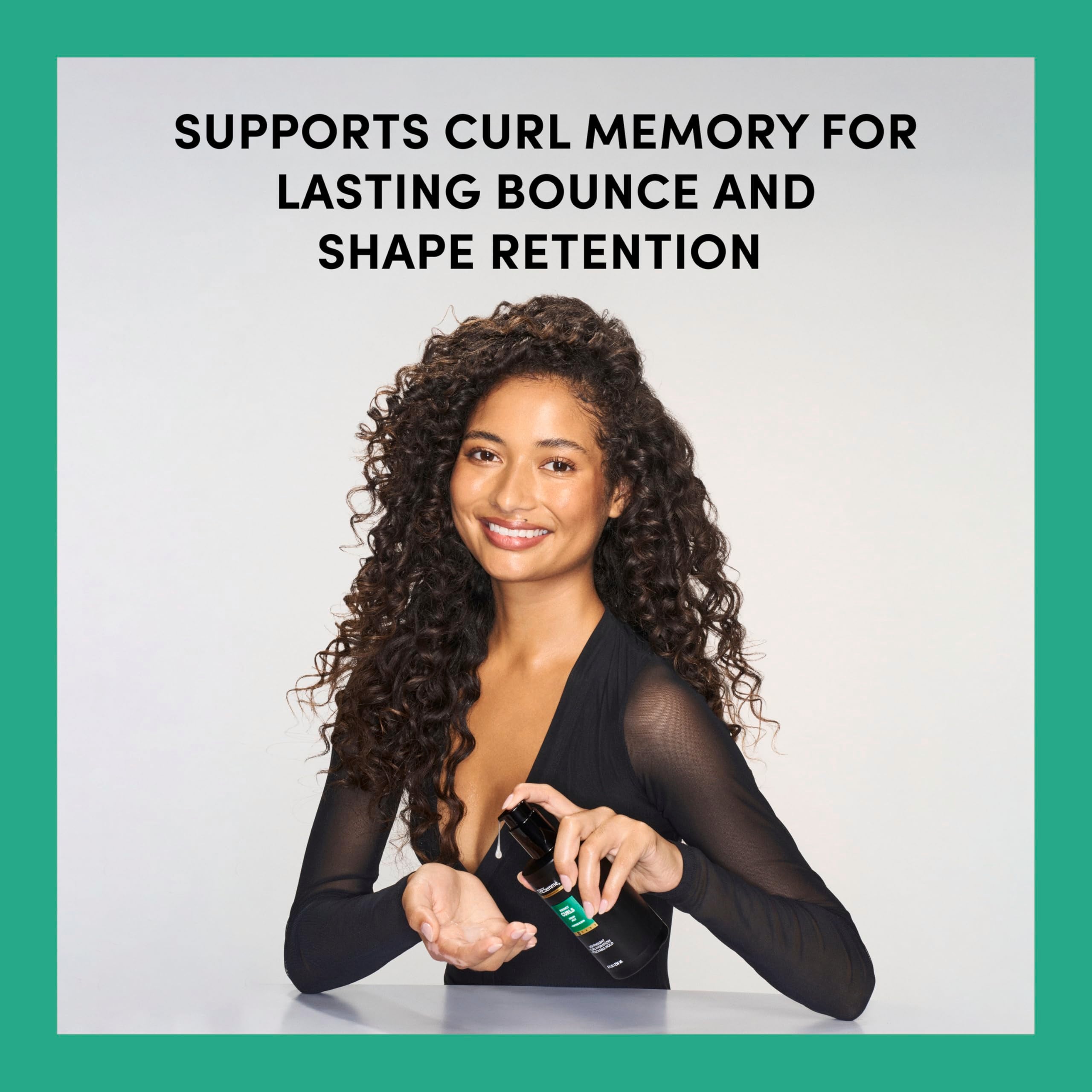 TRESemmé used to refresh second-day curls for restored bounce