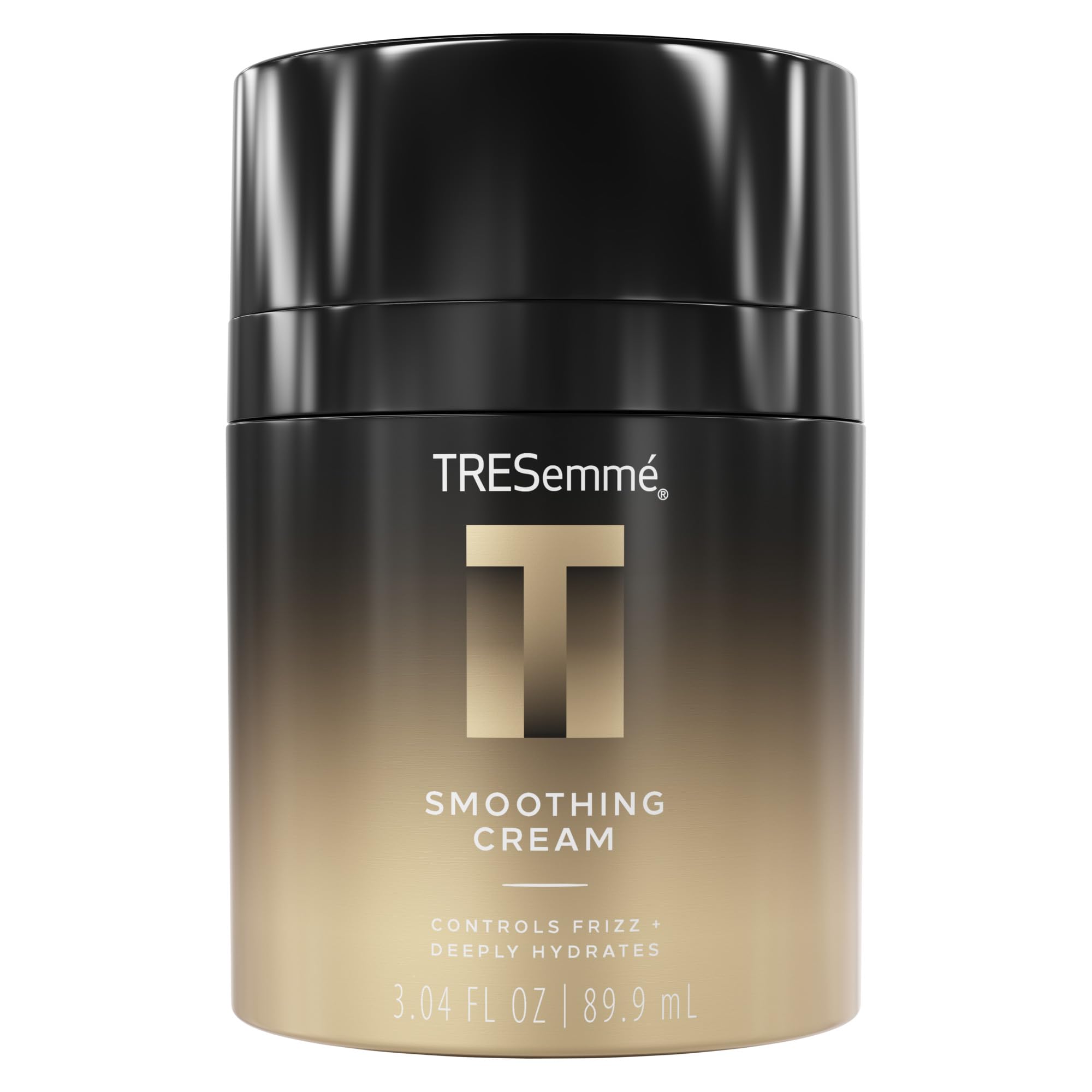 TRESemmé front packaging showing smoothing cream for polished finish