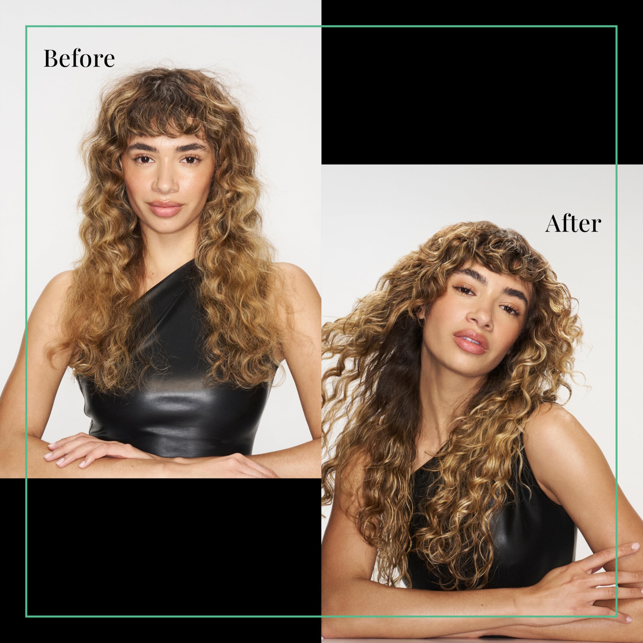 TRESemmé ingredient label highlighting peptide blend for stronger hair benefit