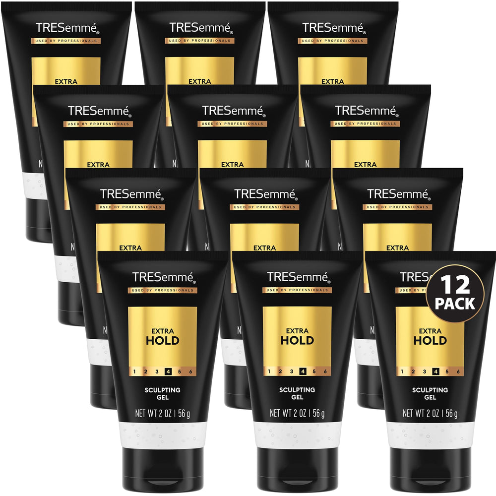 TRESemmé travel-pack front view showing compact bottles and professional formula benefit