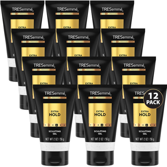 TRESemmé travel-pack front view showing compact bottles and professional formula benefit