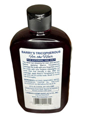 Tricopherous in-use styling application on hair for quick manageability and shine