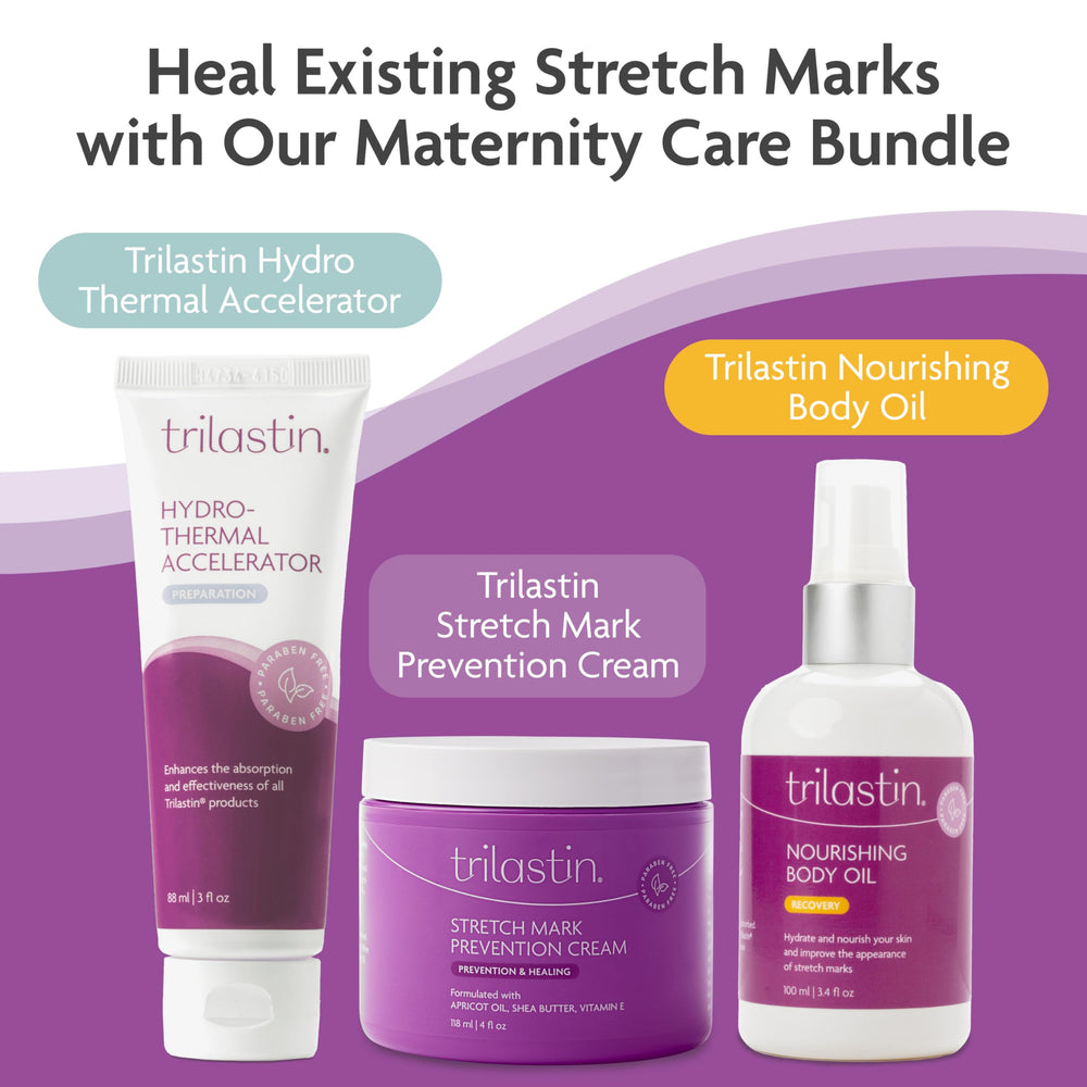 TriLASTIN in baby shower gift arrangement suggesting thoughtful pregnancy present