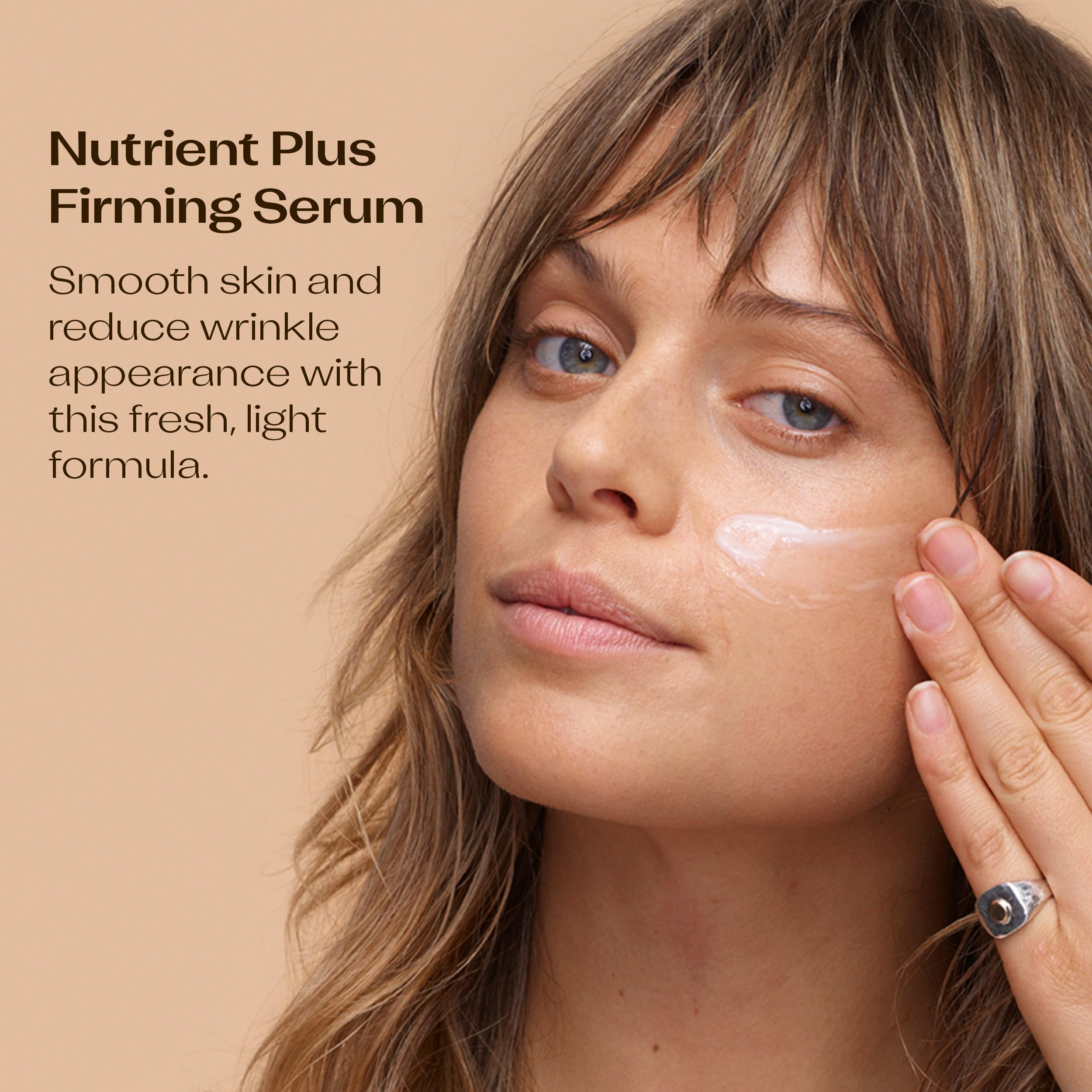 Trilogy dispensing a drop of serum demonstrating controlled application