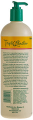Triple Lanolin lotion texture close-up highlighting fast-absorbing feel