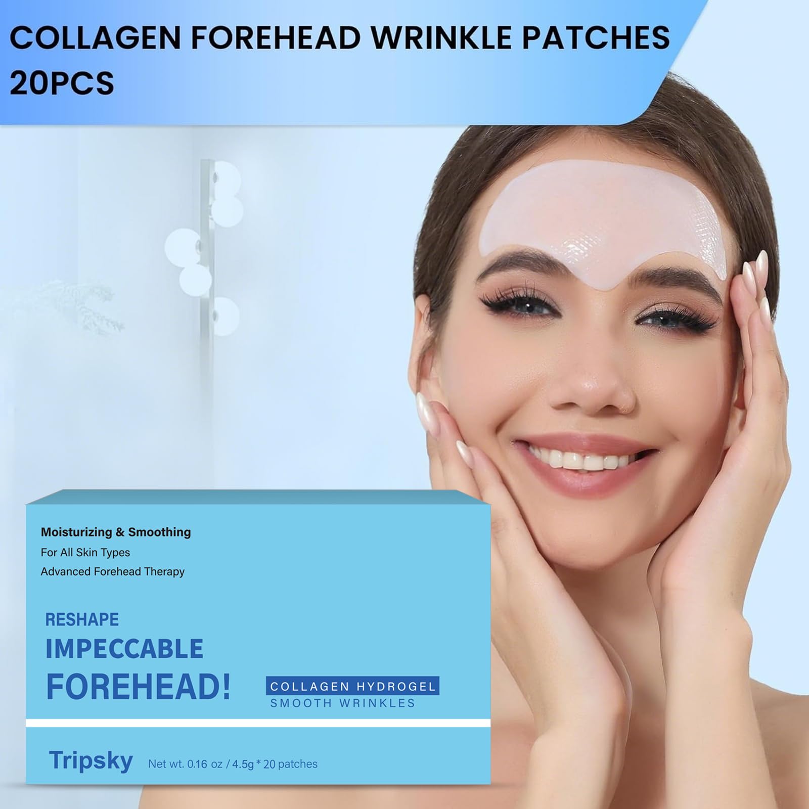Tripsky compact 7pcs trial pack arranged for travel-friendly wrinkle care