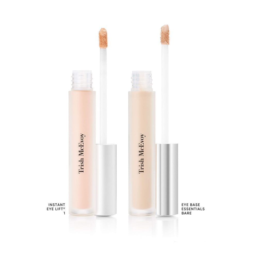 Trish McEvoy before and after comparison showing visible brightening and lift