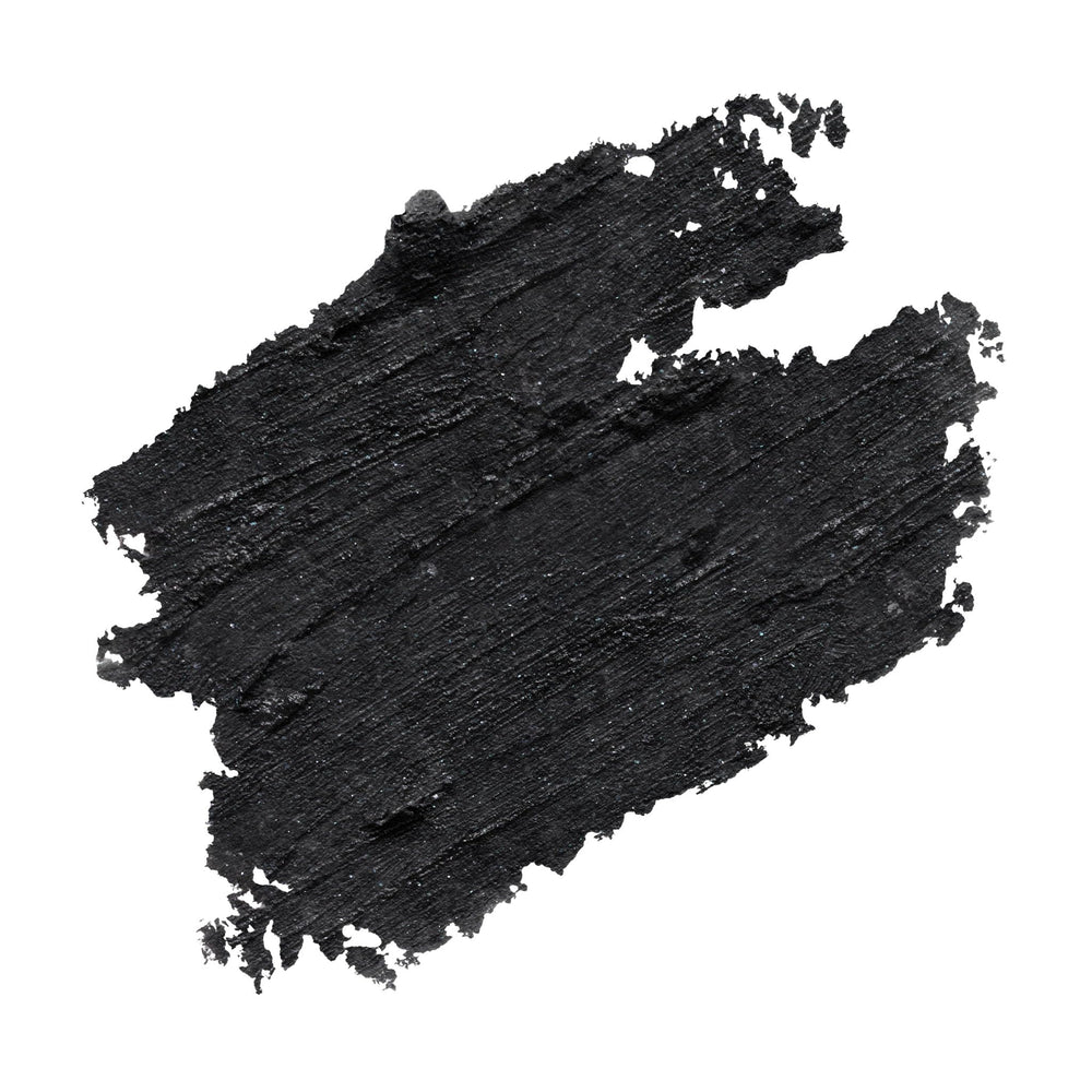 Trish McEvoy bold black stroke on skin showing rich pigment and smooth finish