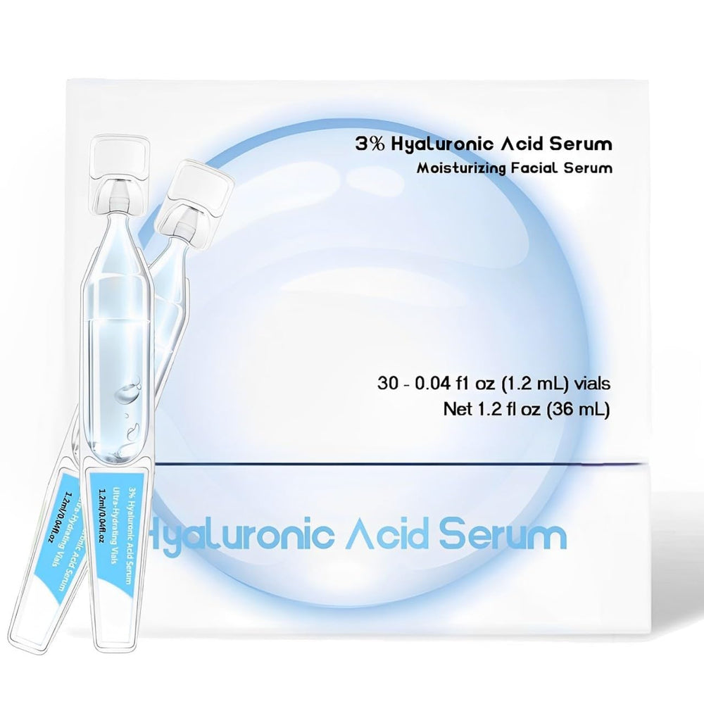 tropame front packaging showing 30 single‑use hyaluronic vials for precise hydration