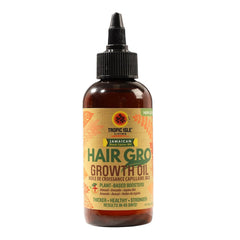 Tropic Isle Living front bottle showing product benefits for soft hair