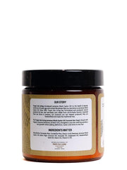 Tropic Isle Living coconut and castor ingredients display highlighting natural formulation