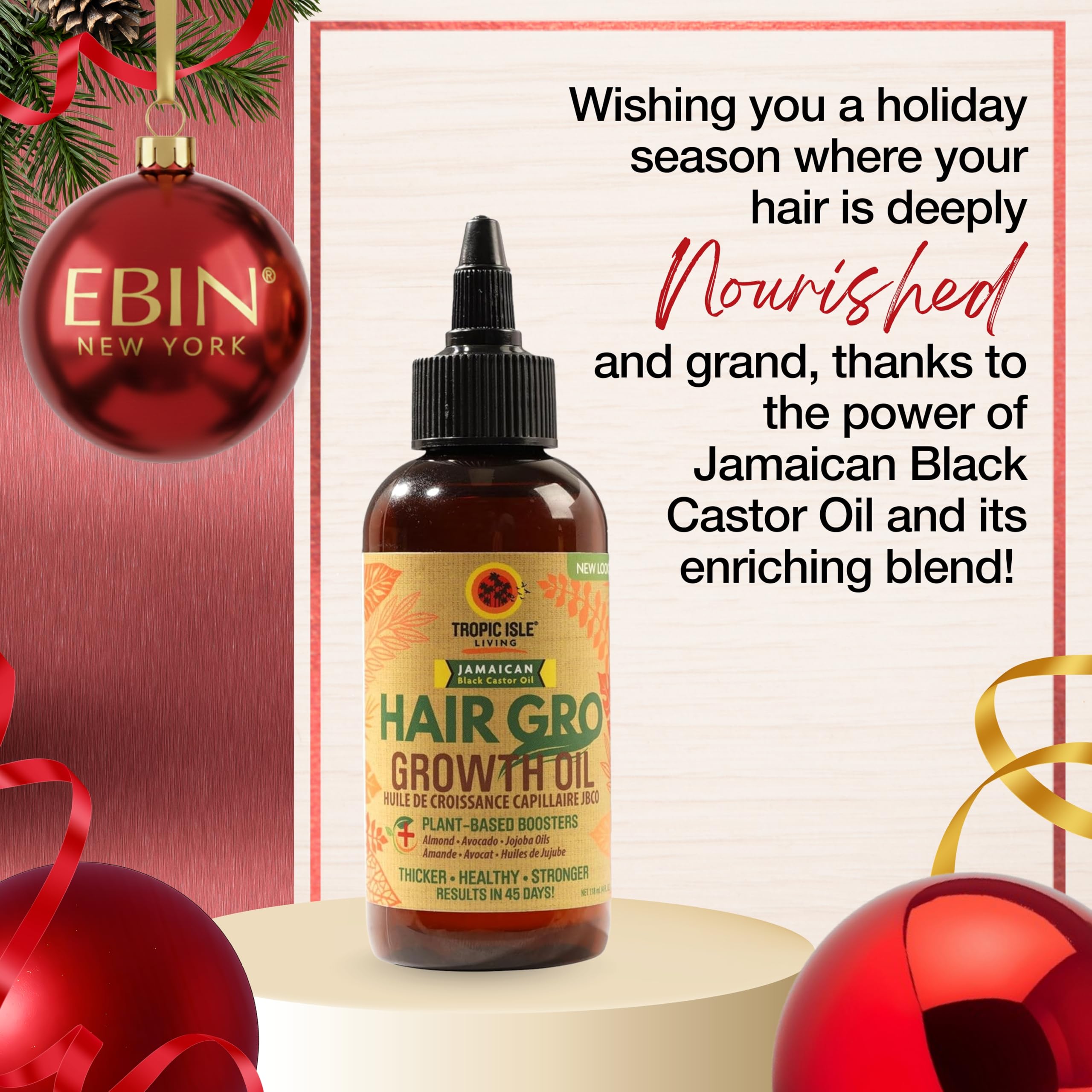 Tropic Isle Living oil drop texture on fingers demonstrating fast absorption