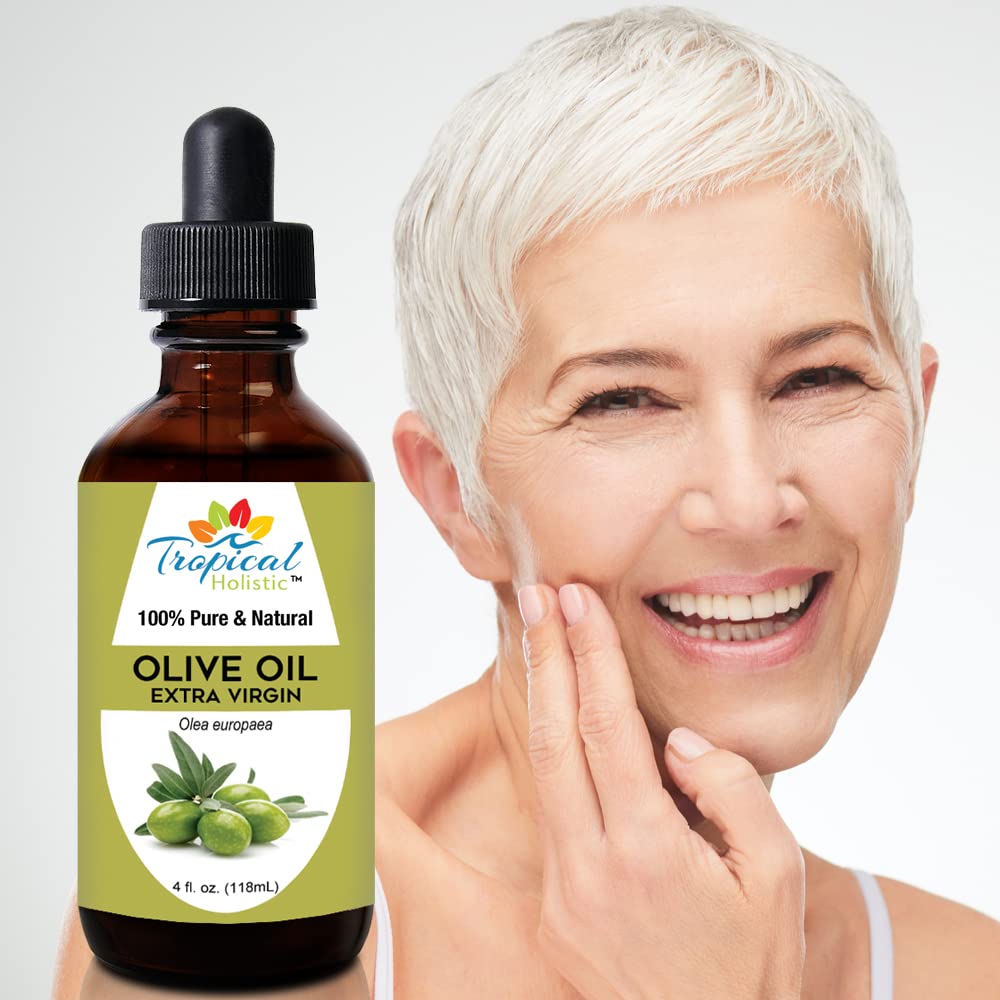 Tropical Holistic massaged into hair showing shine and strength benefit