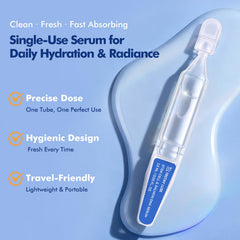 TRSTAY LUXE ingredients laid out including peptides and hyaluronic acid for anti-aging