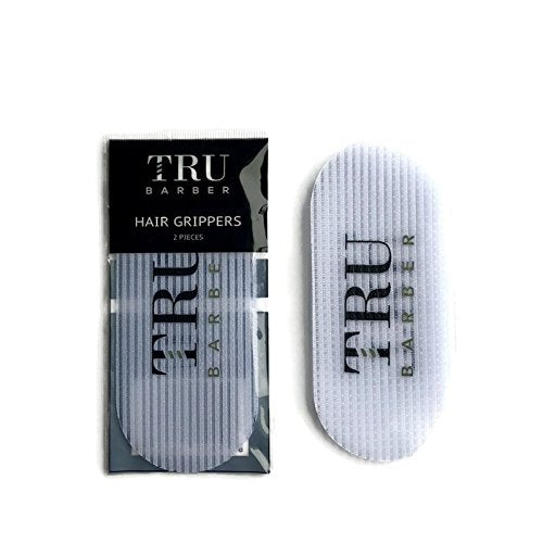TRU BARBER gripper holding thick hair section without pulling benefit