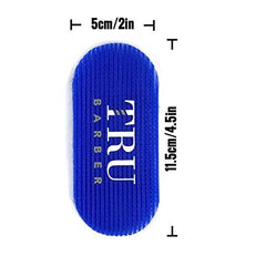 TRU BARBER clip held in hand to show compact size and easy handling benefit