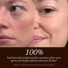 True Botanicals cream applied on hand demonstrating lightweight absorption and hydration benefit
