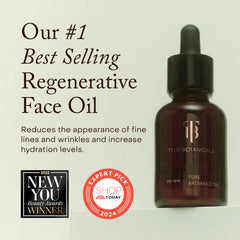 True Botanicals dropper dispensing oil for precise, no-waste application