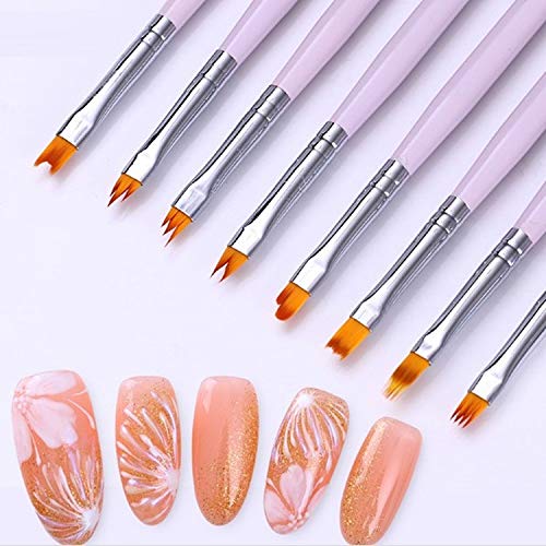 TRUEGOOD detailed bristle tips array showing varied sizes for precision and versatility