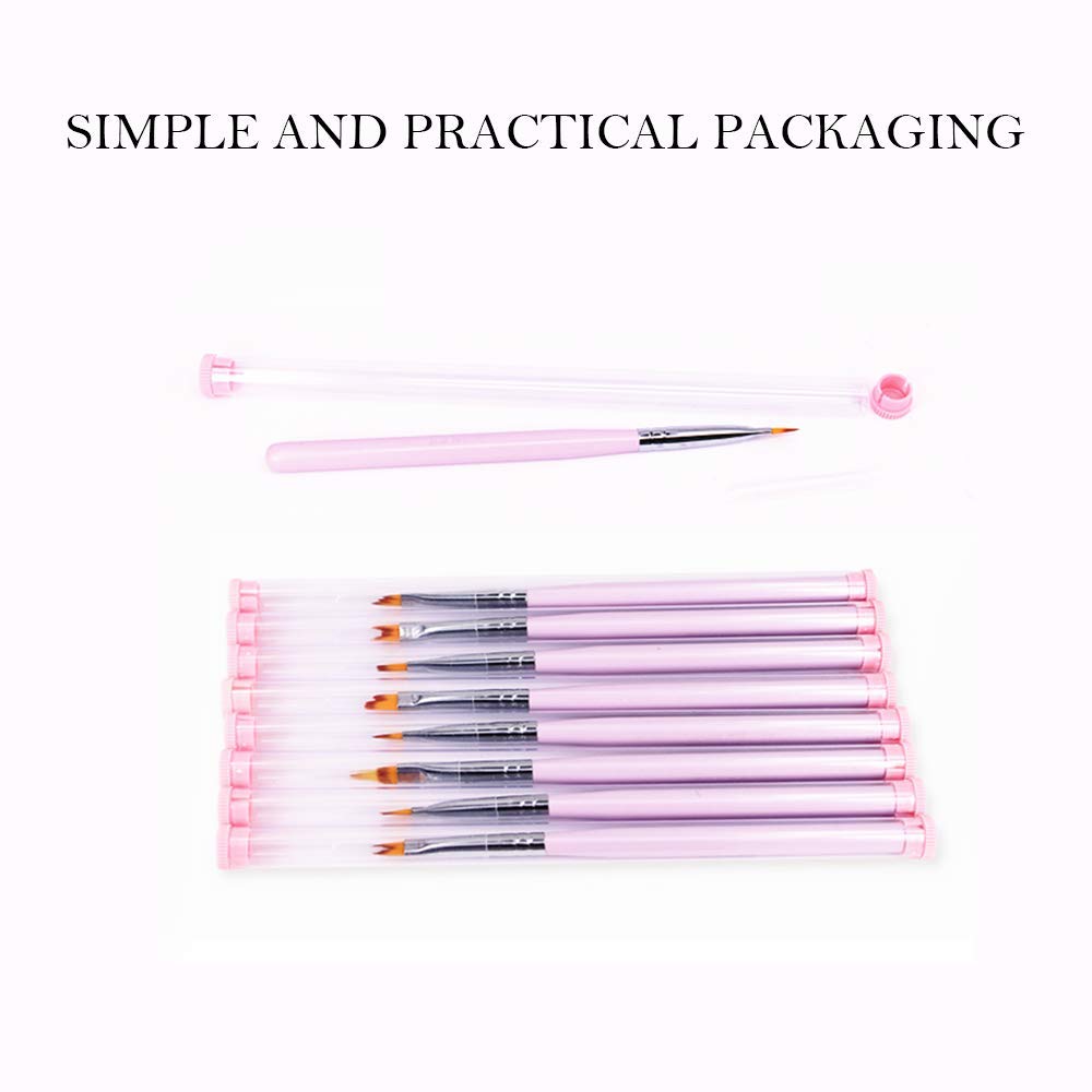 TRUEGOOD manicure workspace with brushes in use for professional-looking results