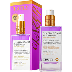 Truly front packaging showing jumbo 6.4 fl oz bottle and benefits