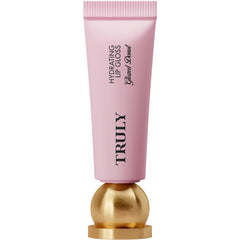 Truly front packaging showing mauve-pink gloss and glossy finish benefit