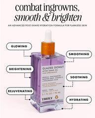Truly label and pump detail highlighting ingredient callouts