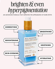 Truly jelly texture close-up highlighting lightweight hydration and spreadability