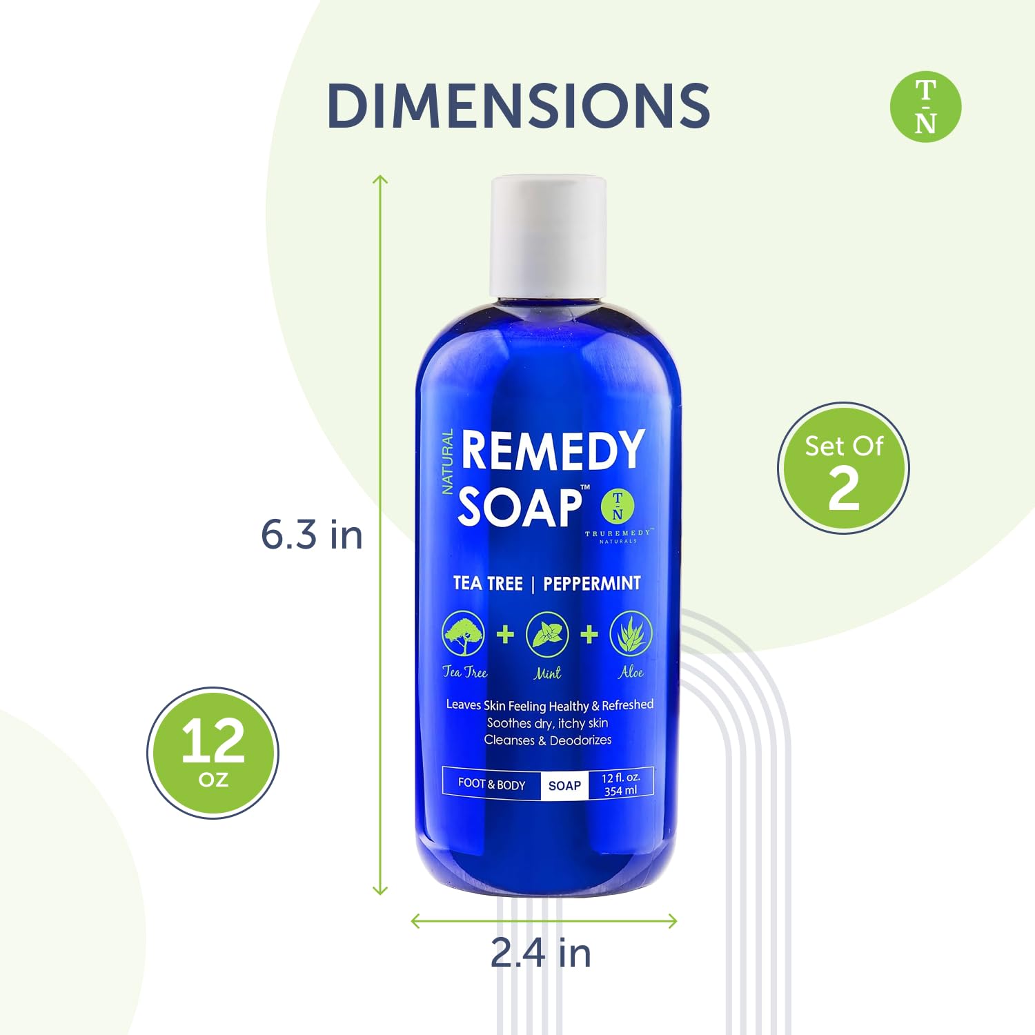 Truremedy Naturals texture lather on hand demonstrating creamy foam and moisturizing feel