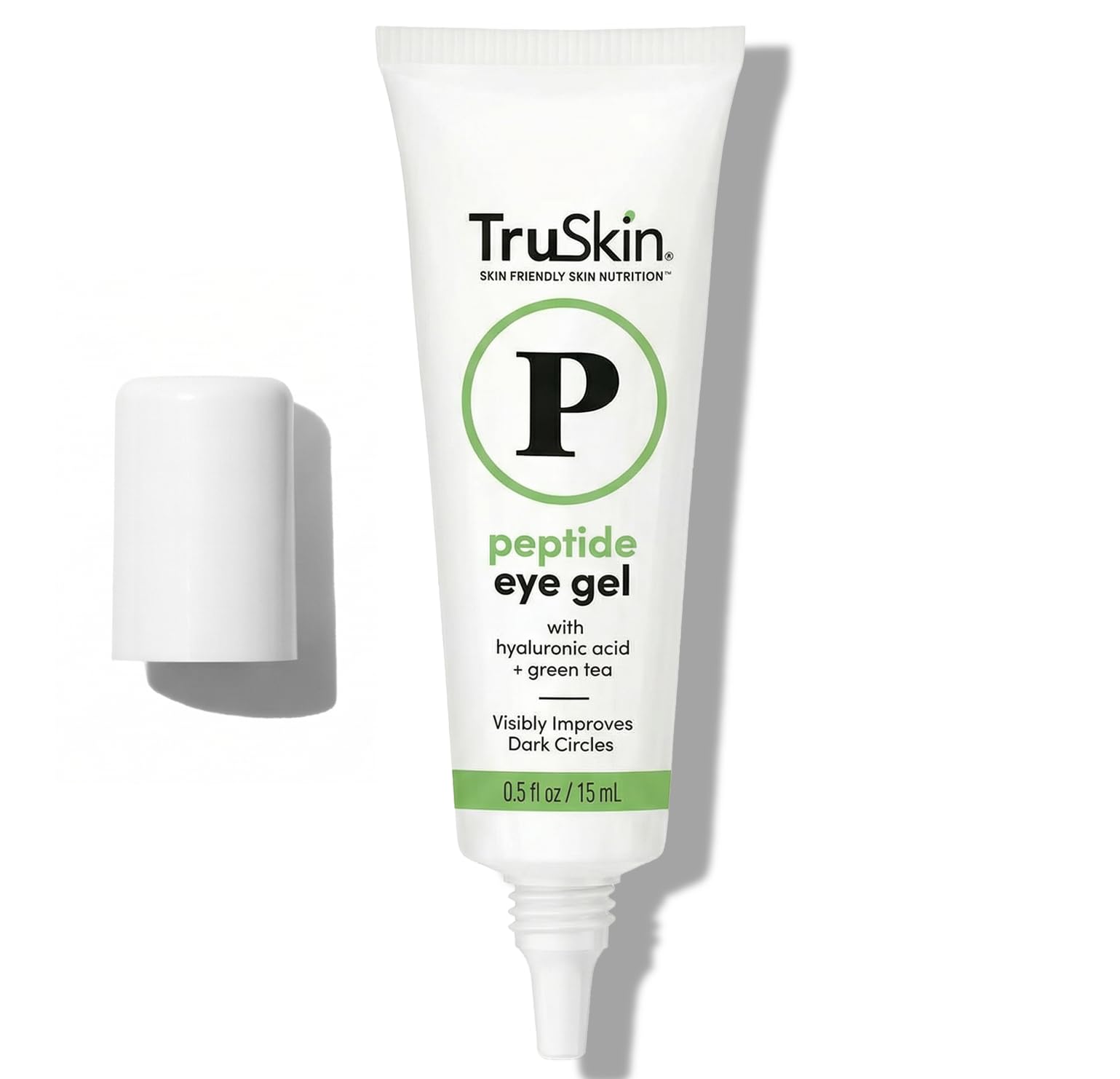 TruSkin before and after comparison showing visibly refreshed eyes
