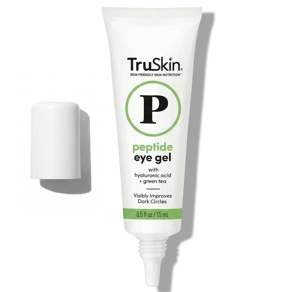 TruSkin before and after comparison showing visibly refreshed eyes