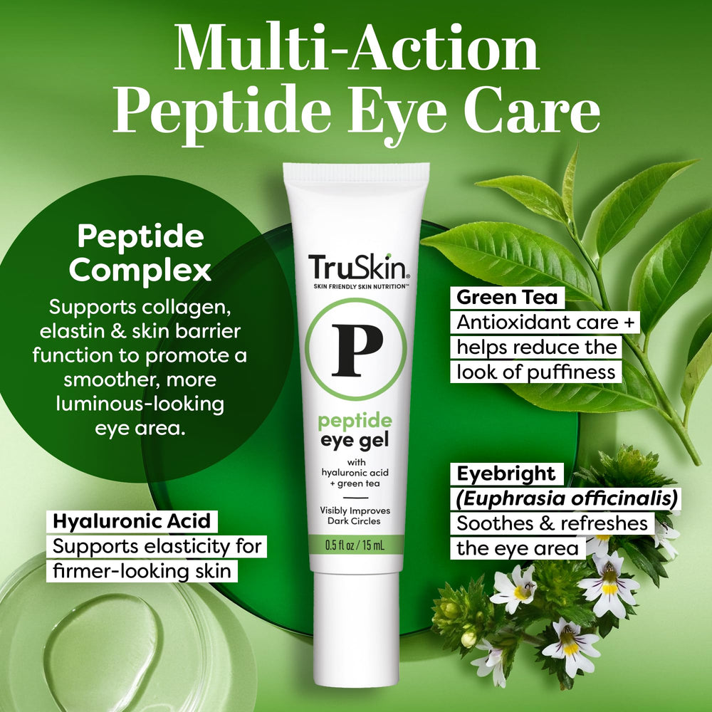 TruSkin gel texture close-up highlighting lightweight hydration