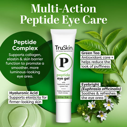 TruSkin gel texture close-up highlighting lightweight hydration