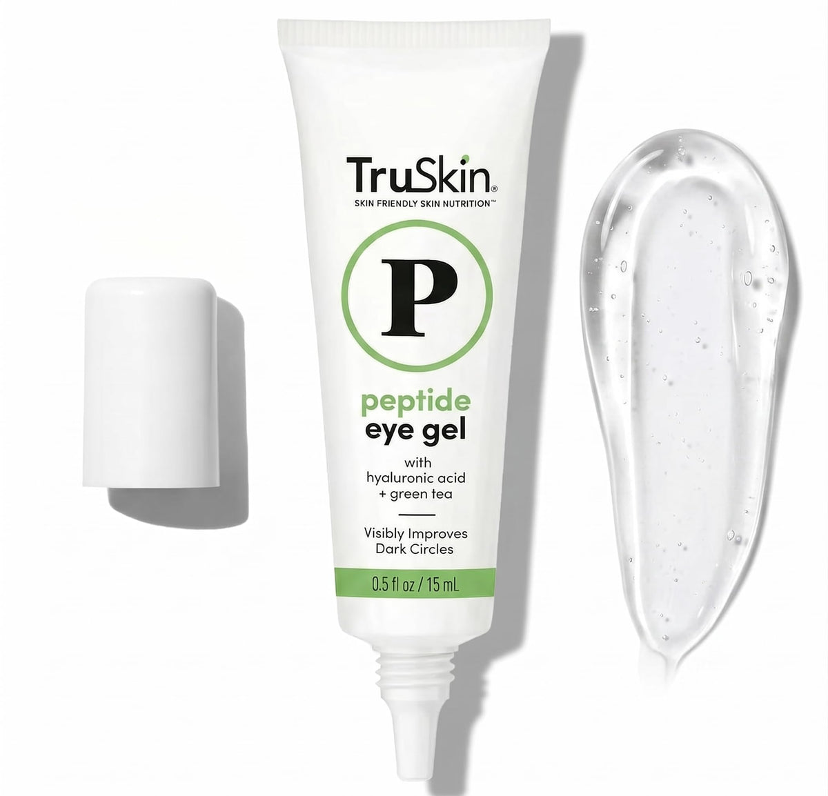TruSkin jar front view showing product and easy application