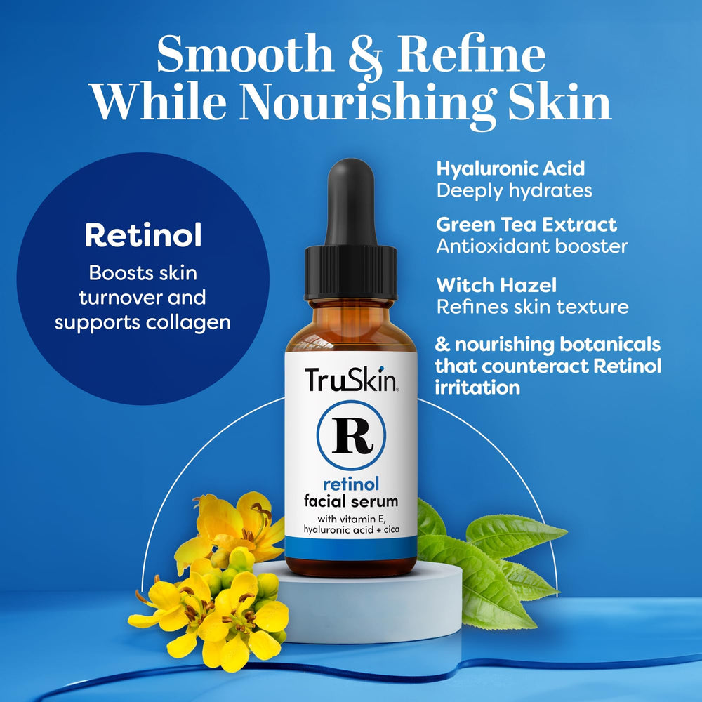 TruSkin pump dispensing serum showing controlled application and hygiene