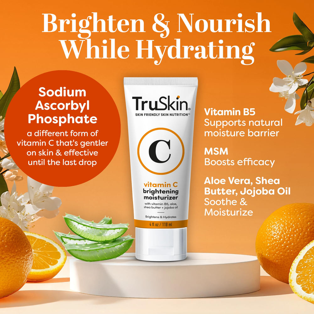 TruSkin serum drop on skin illustrating lightweight absorption and targeted treatment
