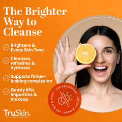 TruSkin gel texture droplet showing lightweight formula and hydration