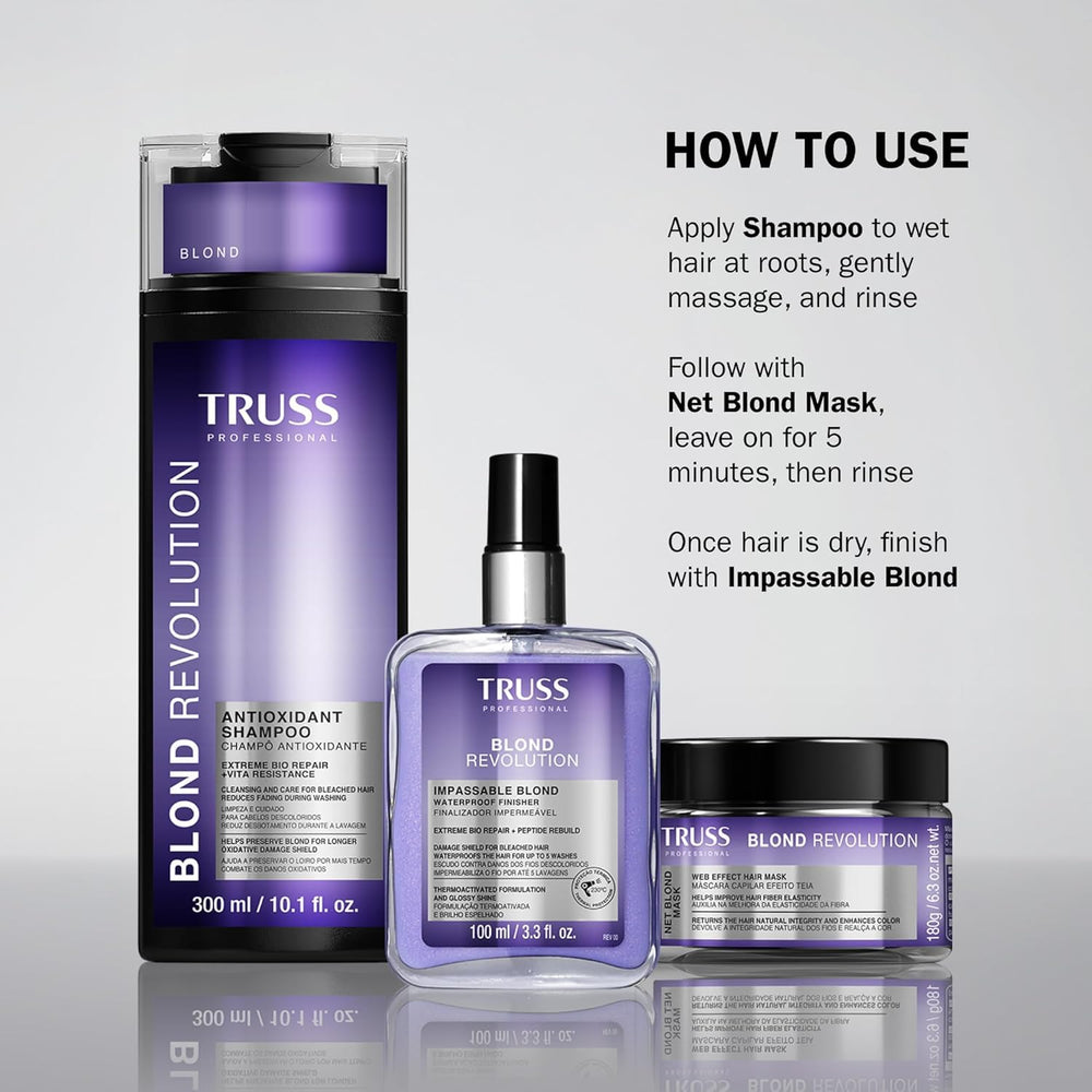 TRUSS bottle in hand scale image conveying 10 fl oz travel-friendly size