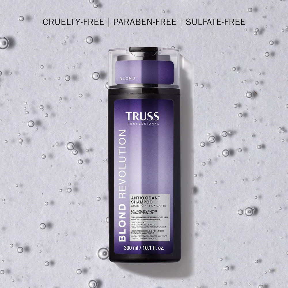TRUSS product on salon shelf illustrating professional-grade salon trusted brand